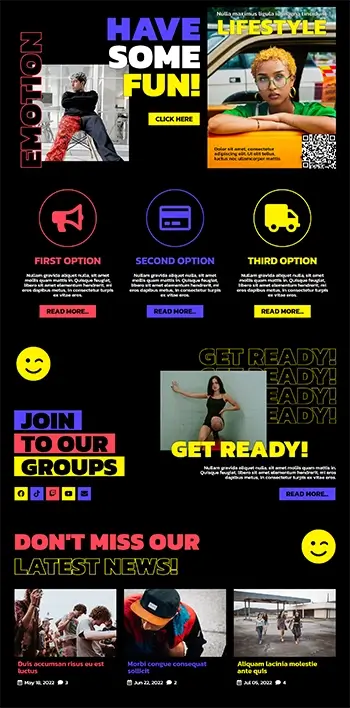 Darpa Free Elementor Template