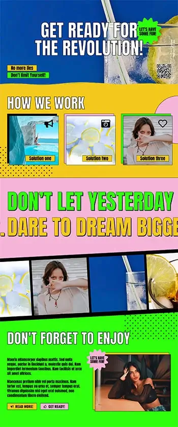 Dhana Free Elementor Template