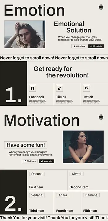 Iccha Free Elementor Template