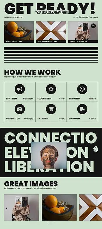 Janma Free Elementor Template