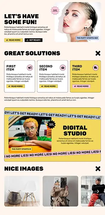 Kripa Free Elementor Template